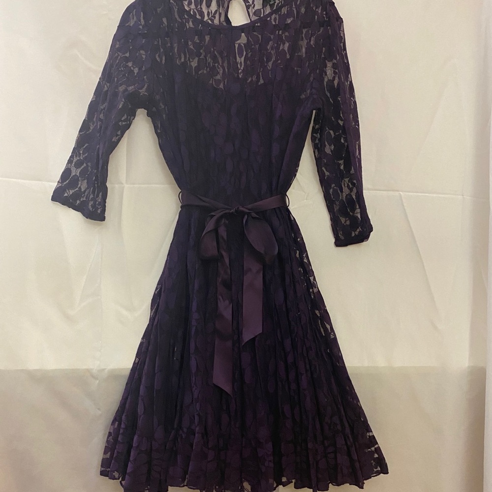 Beautiful Purple Short Dress